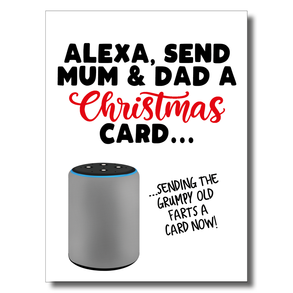 Alexa Mum & Dad Christmas Card #1 image